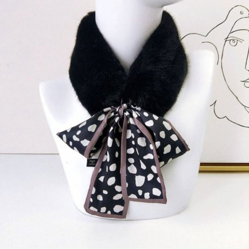 NEW Elegant Faux Fur Scarf - Picture 11 of 16